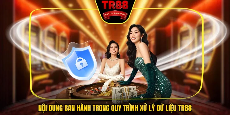 Nội dung ban hành trong quy trình xử lý dữ liệu TR88